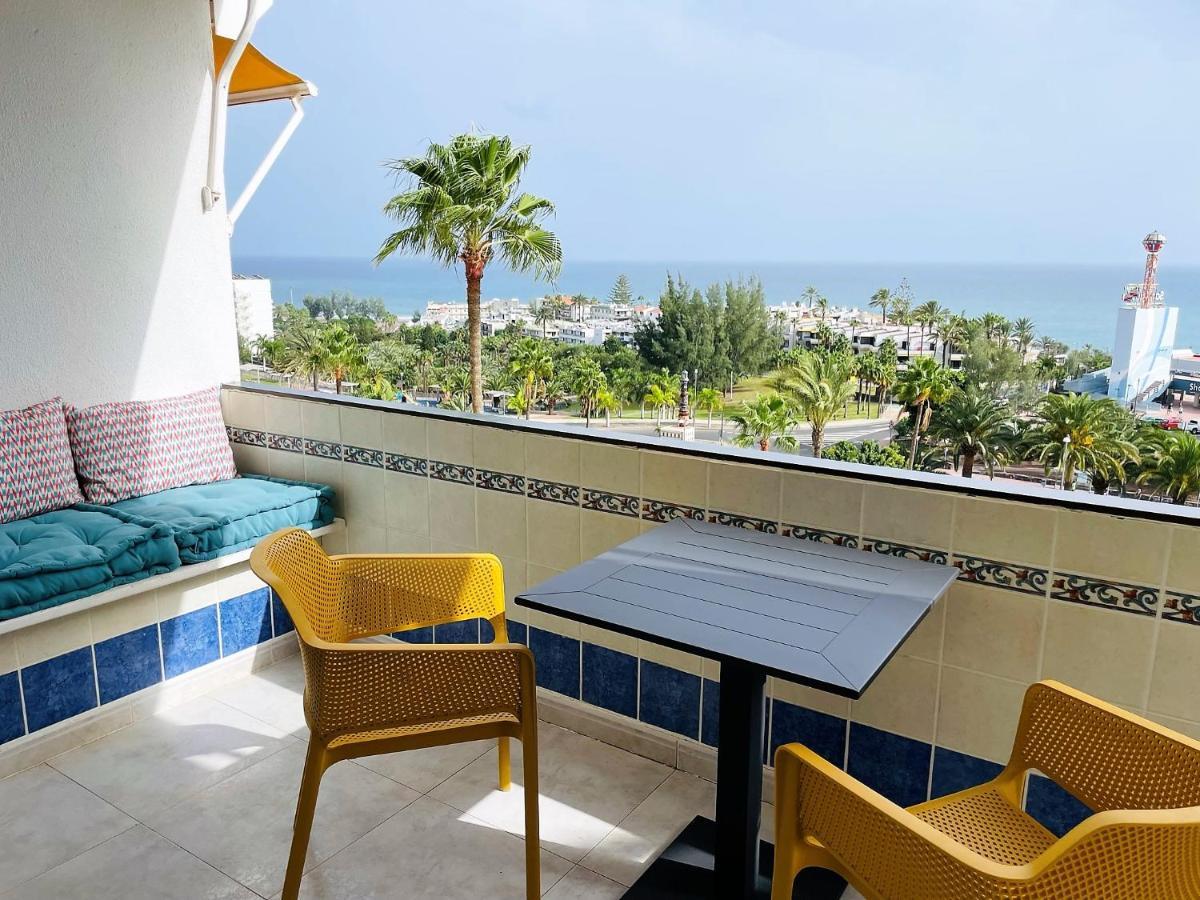 Meerblick Beach-Apartment Monte Rojo San Agustín Esterno foto
