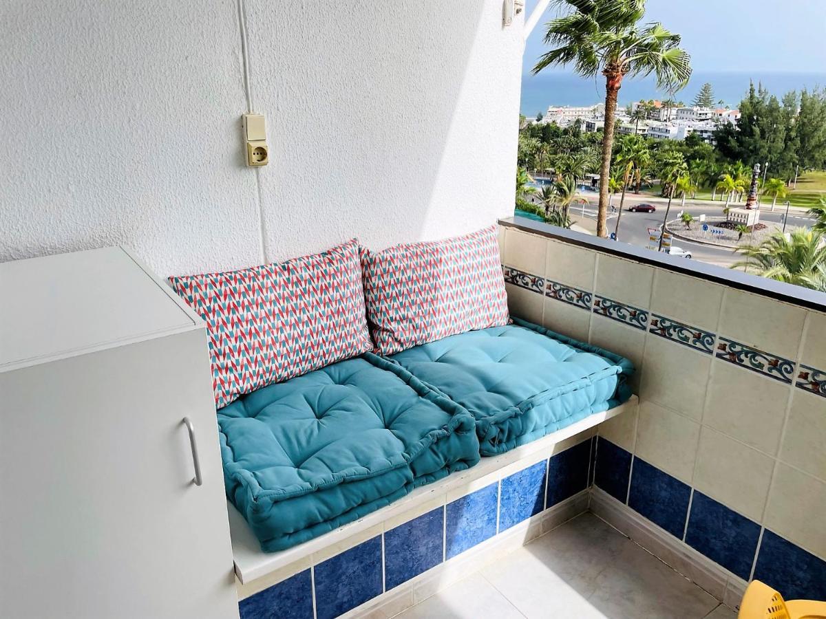 Meerblick Beach-Apartment Monte Rojo San Agustín Esterno foto