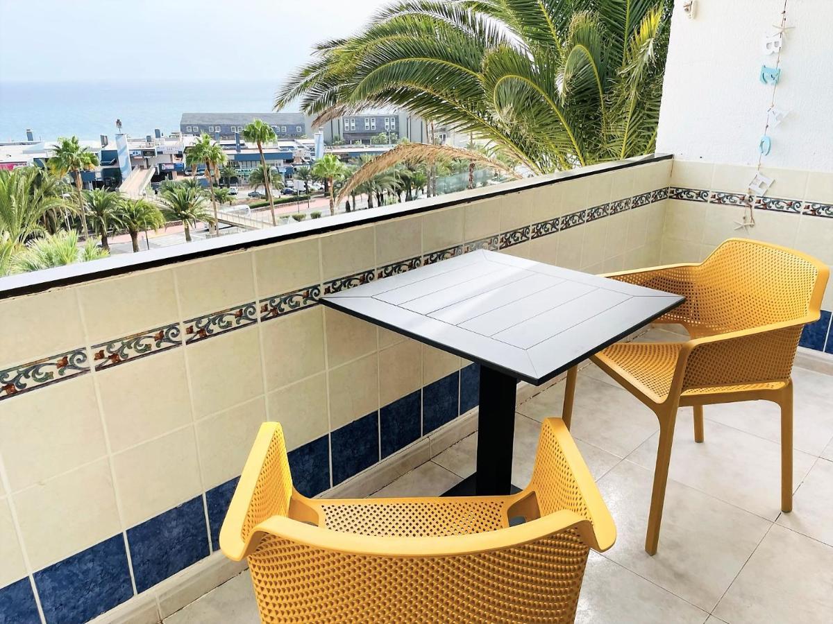 Meerblick Beach-Apartment Monte Rojo San Agustín Esterno foto