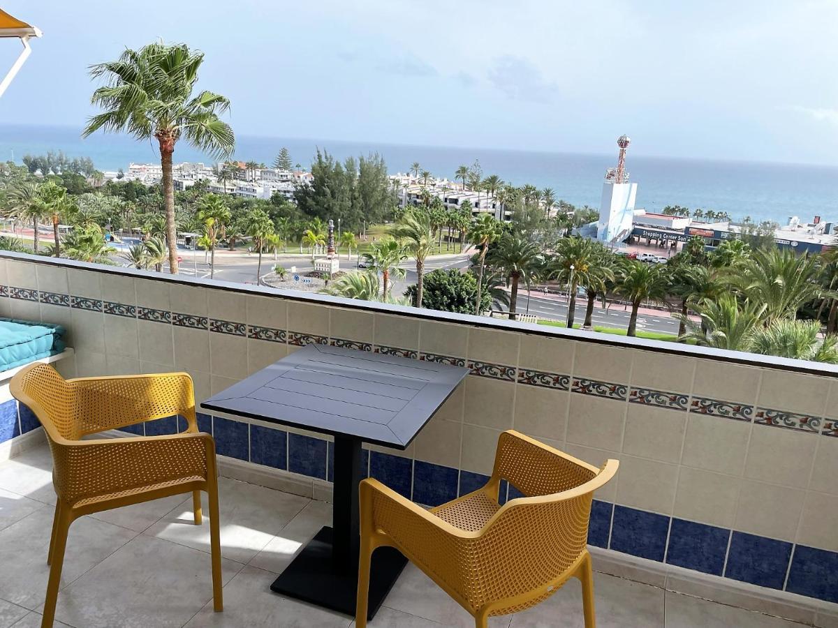 Meerblick Beach-Apartment Monte Rojo San Agustín Esterno foto