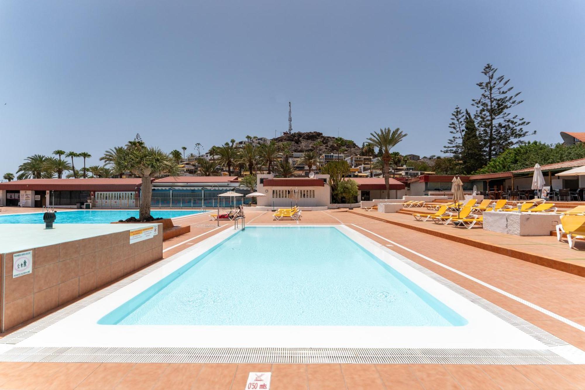 Meerblick Beach-Apartment Monte Rojo San Agustín Esterno foto