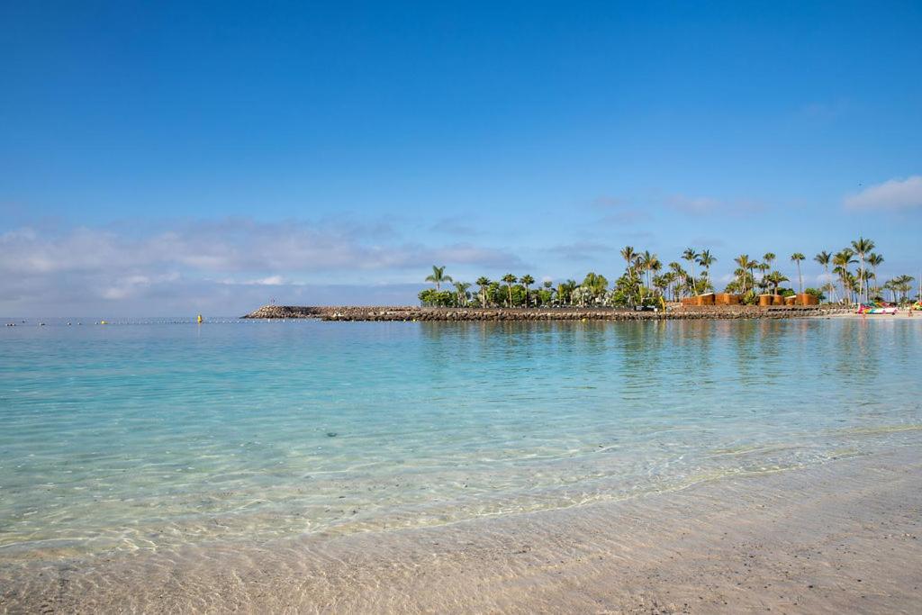 Meerblick Beach-Apartment Monte Rojo San Agustín Esterno foto